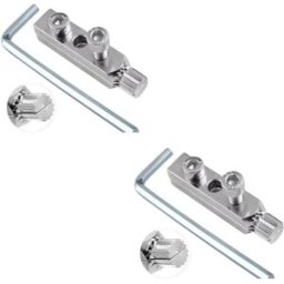 INF Ensemble 2 pièces Extracteur de Vis Cassée pour Robinet d'Angle - Extracteur Réglable en Acier pour Tuyaux 4-fen et 6-fen