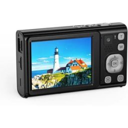 INF Appareil Photo Numérique Haute Définition avec Zoom Optique 6x et Double Objectif