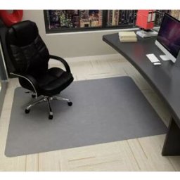 INF Revêtement de sol pour parquet, tapis pour chaise de bureau, 20X90 cm Gris