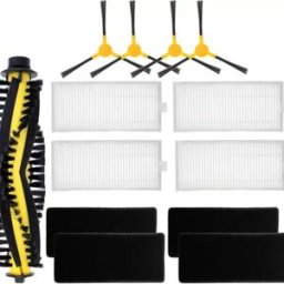 INF Kit de pièces de rechange pour aspirateurs robots Tesvor et Neatsvor