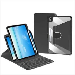 INF Étui Clavier Bluetooth Rotatif à 360° Compatible avec iPad 7e/8e/9e Génération 10,2 pouces