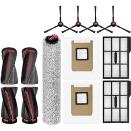 INF Kit de remplacement 11 pièces compatible avec l'aspirateur robot Eufy E25 Omni/E28 Omni