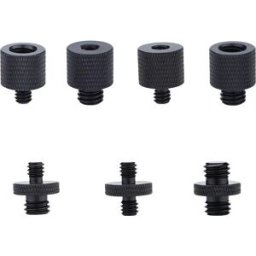 INF Adaptateur à vis pour trépied d'appareil photo 1/4" à 3/8", 6 pièces
