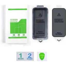 INF Protecteur d'écran de confidentialité avec kit d'installation pour iPhone iPhone 16 Pro Max