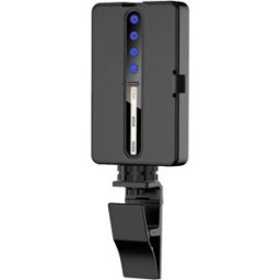 INF LED Fill Light compatible with Camera - 6.5W Rechargeable Clip-On RGB Three-Color Light with CRI 95+, 2700K-6500K, Dual