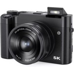 INF Appareil photo numérique 5K 64MP zoom 16x
