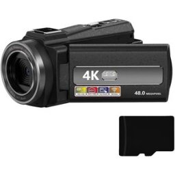 INF Caméra 4K / 48MP / zoom 16x / vision infrarouge / télécommande / carte 32 Go