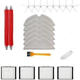 INF Kit d'accessoires pour aspirateurs robots Xiaomi Roborock Q7 Max et Q7 Plus