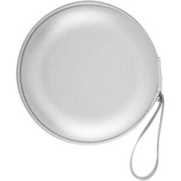 INF Trousse Miroir Maquillage LED - Étui Vanity Rechargeable à Commande Tactile avec Éclairage Dimmable 3 Couleurs et Rangement Argent