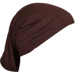 INF Tour de cou et bonnet compatible avec plusieurs couleurs, en coton mercerisé extensible, lot de 2 café