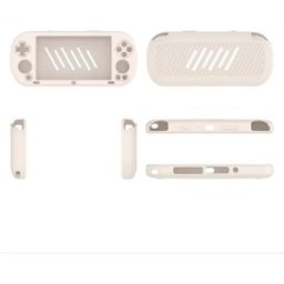 INF Housse de protection en silicone pour console de jeux Trimui Smart Pro Beige