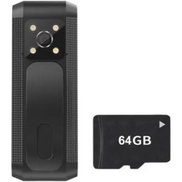 INF Caméra d'Action Sport 2K HD avec Carte Mémoire 64Go - Fixation Poitrine pour Vélo
