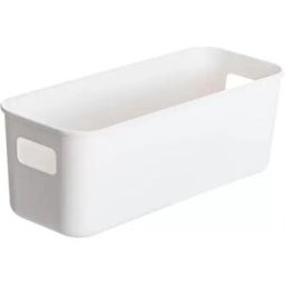 INF Plateaux Organisateurs de Tiroir, Bacs de Rangement en Plastique pour Bureau, Salle de Bain, Cuisine 3 Pack