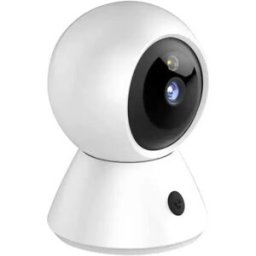 INF Caméra de sécurité 2MP double bande avec vision nocturne - Blanc, surveillance à distance