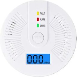 INF Détecteur d'alarme de monoxyde de carbone (CO) avec écran LCD (1 pièce - Pile non incluse)
