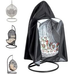 INF Housse de chaise balançoire de patio, imperméable, coupe-vent et anti-UV