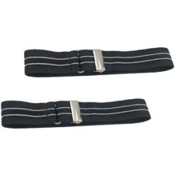 INF Bracelets de Manches Élastiques - Ajustables pour Hommes et Femmes