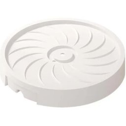 INF Support de Pot de Fleurs Mobile à 4 Roues - Facilite le Déplacement de Vos Plantes Blanc 22 cm