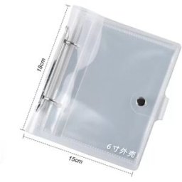 INF Album photo transparent 4x6 - Livre de rangement photo transparent