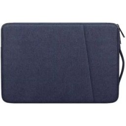 INF Sac pour ordinateur portable antichoc Bleu marine (14.1")