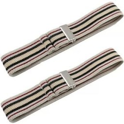 INF Bracelets de Manches Élastiques - Brassards Ajustables pour Hommes et Femmes