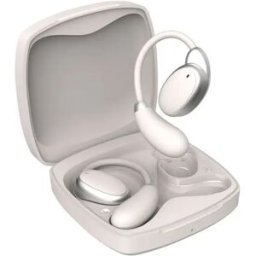 INF Écouteurs Bluetooth à Oreille Ouverte V13 - Son de Haute Qualité et Confort Optimal Blanc