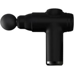 INF Pistolet de massage électrique 99 vitesses, 8 têtes, mini portable avec affichage LCD Le noir