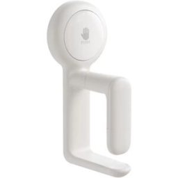 INF Crochet de Lavabo à Ventouse - Installation Sans Perçage, Rangement de Salle de Bain (Lot de 2)