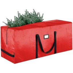 INF Sac de rangement pour sapin de Noël - PE, options multicolores, protège de la poussière Rouge Grand