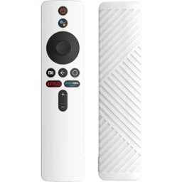 INF Coque de protection pour télécommande Xiaomi 4K TV Mi Box S Blanc