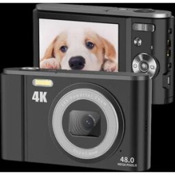 INF Appareil photo numérique 48MP, zoom 16x, vidéo 4K