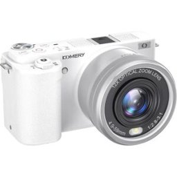 INF Appareil photo hybride 12x zoom optique 72MP, vidéo 5K, écran tactile orientable et WiFi