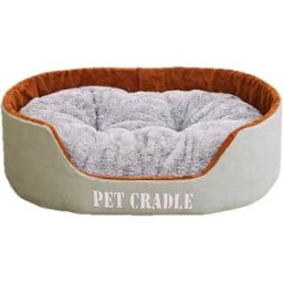 INF Canapé-lit doux et moelleux pour animaux de compagnie - Coussin antidérapant confortable pour une utilisation en intérieur S