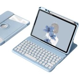 INF Étui avec Clavier Bluetooth Rotatif à 360° pour Xiaomi Pad 6S Pro 12.4" (2024) - Protection et Productivité