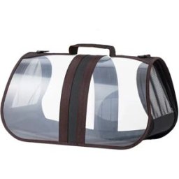 INF Sac de Transport Panoramique Transparent pour Animaux - Portable, Pliable et Aéré