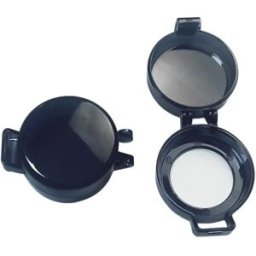 INF Couvre-bouton pour cuisinière à gaz 79x42 Noir ABS - Protection sécurité 2 pièces