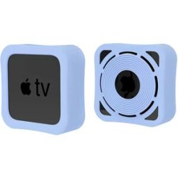 INF Coque intégrale en silicone pour Apple TV 4K (2021) Bleu