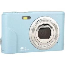 INF Appareil photo numérique 1080P 48 mégapixels Caméra Vlogging avec zoom 16X