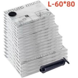 INF Sacs de compression sous vide pour literie et vêtements - Lot de 10 60cm x 80cm avec valve noire et pompe manuelle