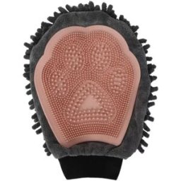 INF Gant de Toilettage Double Face pour Animaux - Brosse de Massage Douce pour Chiens et Chats, compatible avec Huawei, Rose