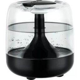 INF Diffuseur d'arômes à brume de 650 ml : Grand humidificateur d'air USB pour chambre Le noir