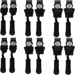 INF Kit de réparation de fermeture éclair universel - Ensemble de 12 pièces