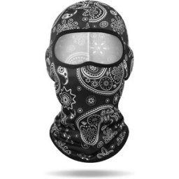 INF Cagoule Imprimée en Maille - Doublure de Casque de Moto Respirante, Masque Amusant