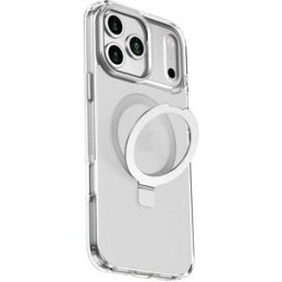 INF Coque Argentée Magnétique avec Support Compatible avec iPhone 16 Plus - Antichoc & Anti-Traces