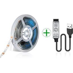 INF Kit de bande lumineuse LED USB RVB 3M pour éclairage ambiant