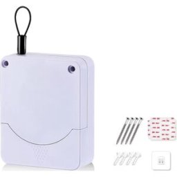 INF Ferme-porte blanc - Amortisseur à double amortissement de 1200 g, installation facile