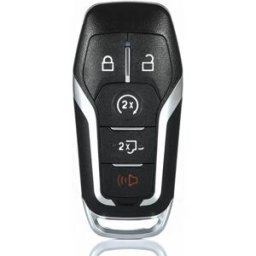 INF Coque de clé 4+1 boutons pour SUV - Remplacement compatible avec Ford Mondeo, Explorer, Edge
