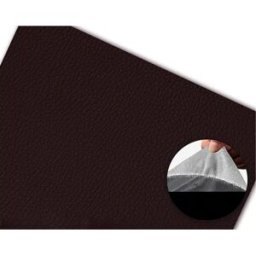 INF Patch de Réparation Auto-Adhésif en Cuir PU - 35x137cm - Pour Canapés, Sièges Auto et Meubles Marron foncé