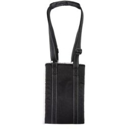 INF Harnais de Levage pour Chien Noir - Conception à Boucle: Support de Rééducation Réglable et Réfléchissant pour Animaux L