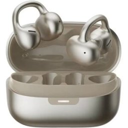 INF Écouteurs Bluetooth à clip Bluetooth 6.0 - Étanche, résistant à la transpiration, réduction de bruit ENC, haut-parleur en Or